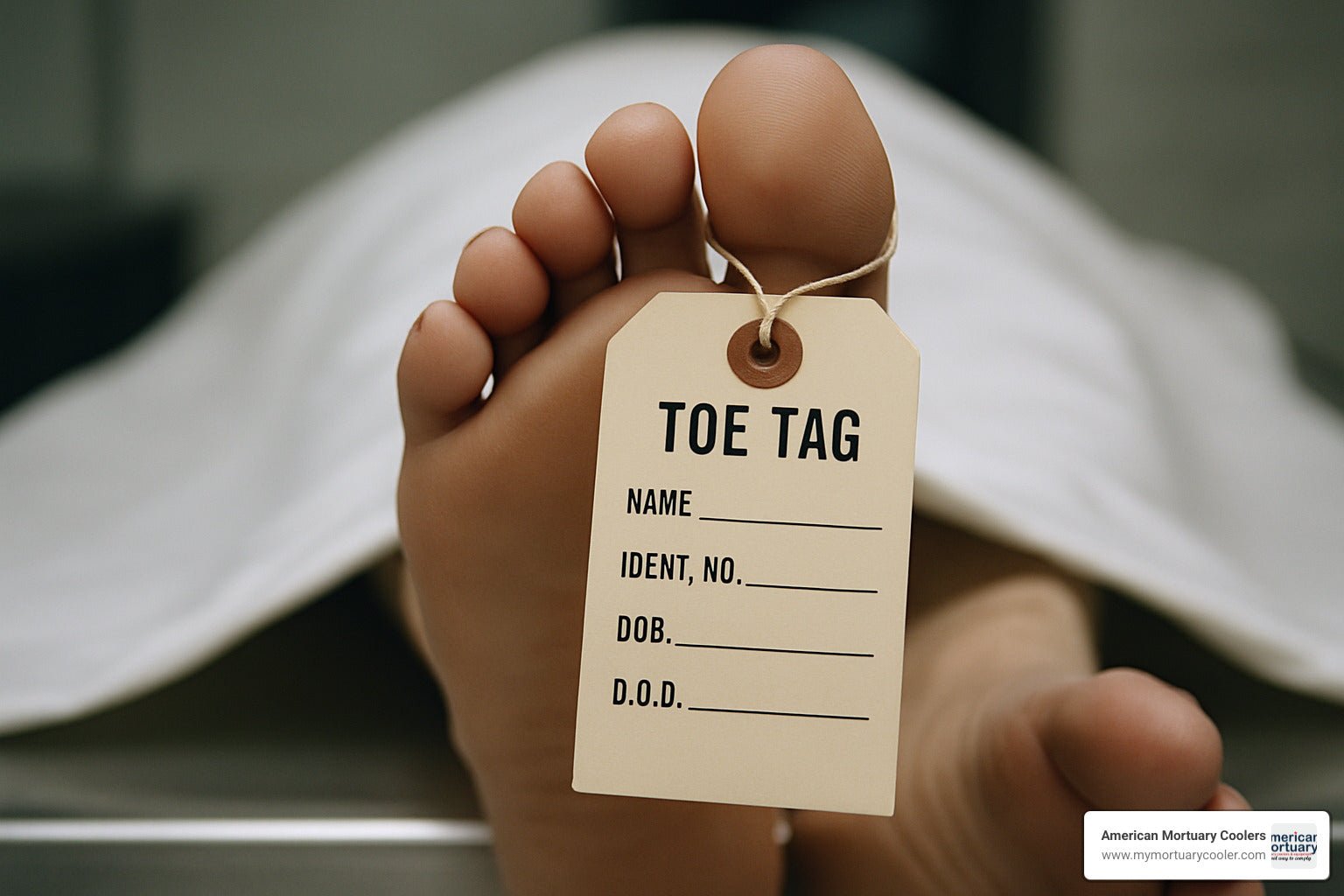 Toe Tags 101: Everything You Need to Know Before You Buy - American Mortuary Coolers & Equipments Toe Tags 101: Everything You Need to Know Before You Buy - American Mortuary Coolers & Equipments